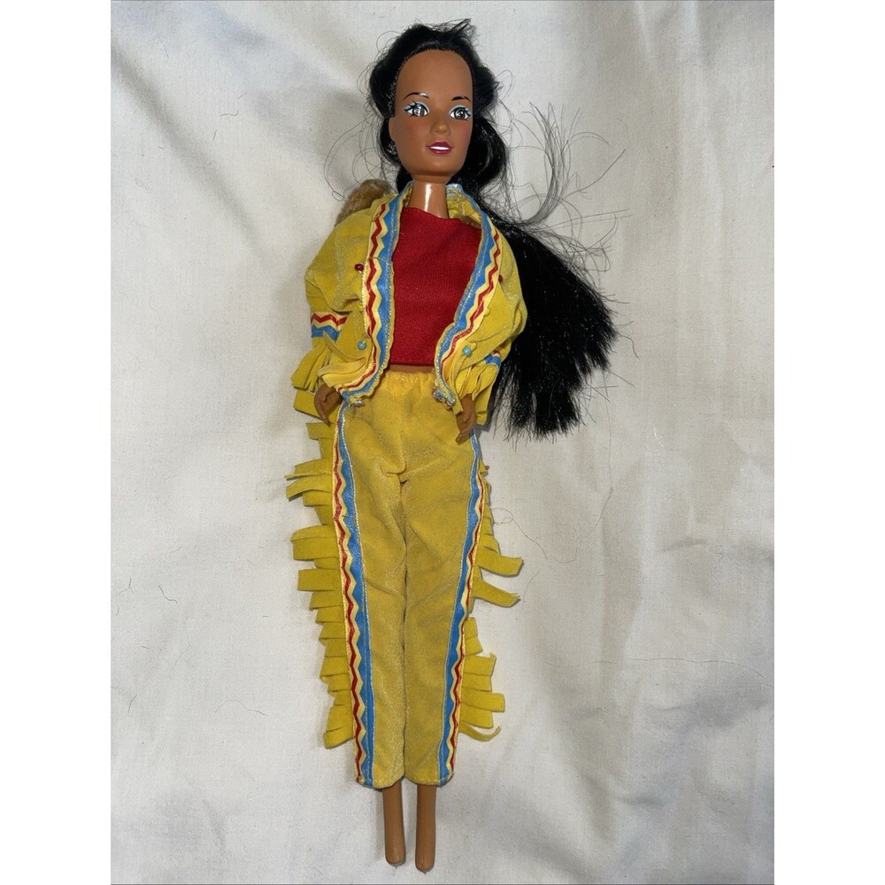 Vintage Native American Princess Barbie Size Dolls Kid Kore Clone